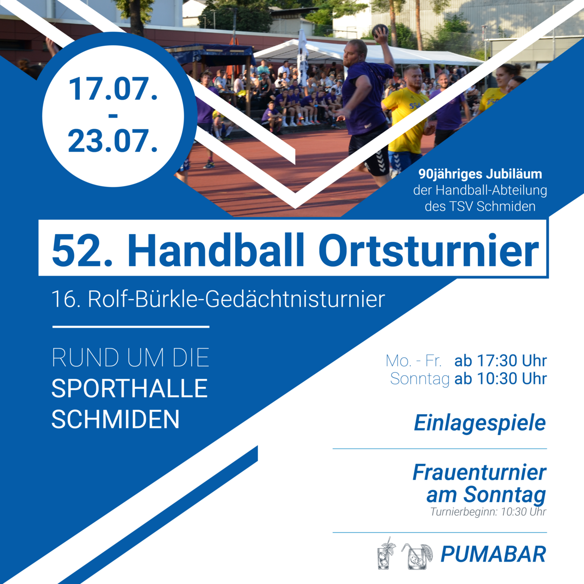 TSV Schmiden - Wo Zukunft Tradition Hat: 52. Handball-Ortsturnier